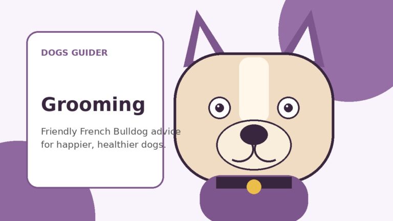 French Bulldog Grooming Checklist