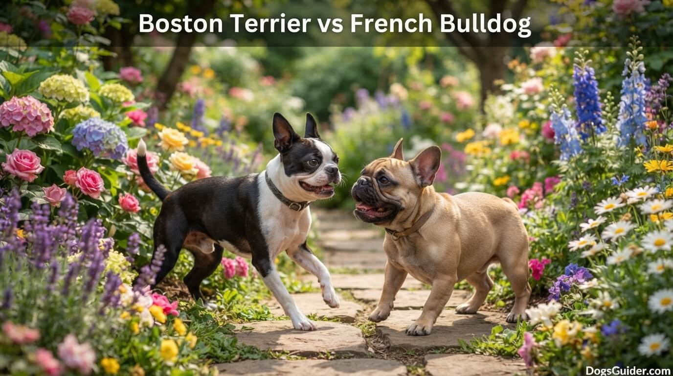 Boston Terrier vs. French Bulldog