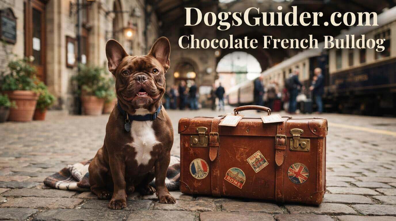 Chocolate French Bulldog
