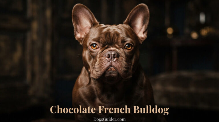 Chocolate French Bulldog