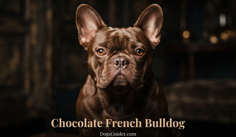 Chocolate French Bulldog