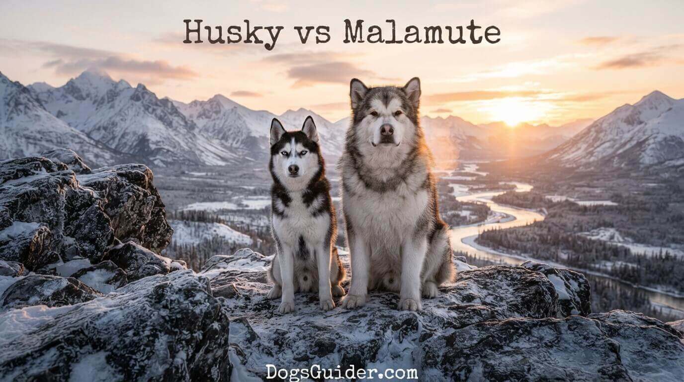 Husky vs Malamute