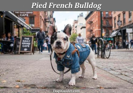 Pied French Bulldog