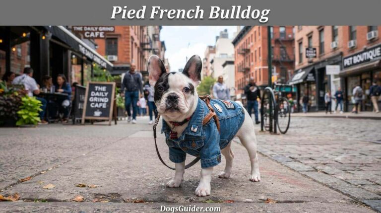 Pied French Bulldog