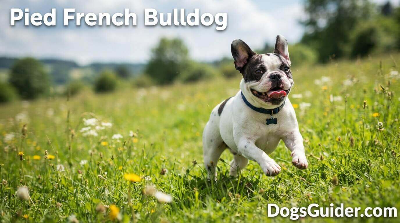 Pied French Bulldog