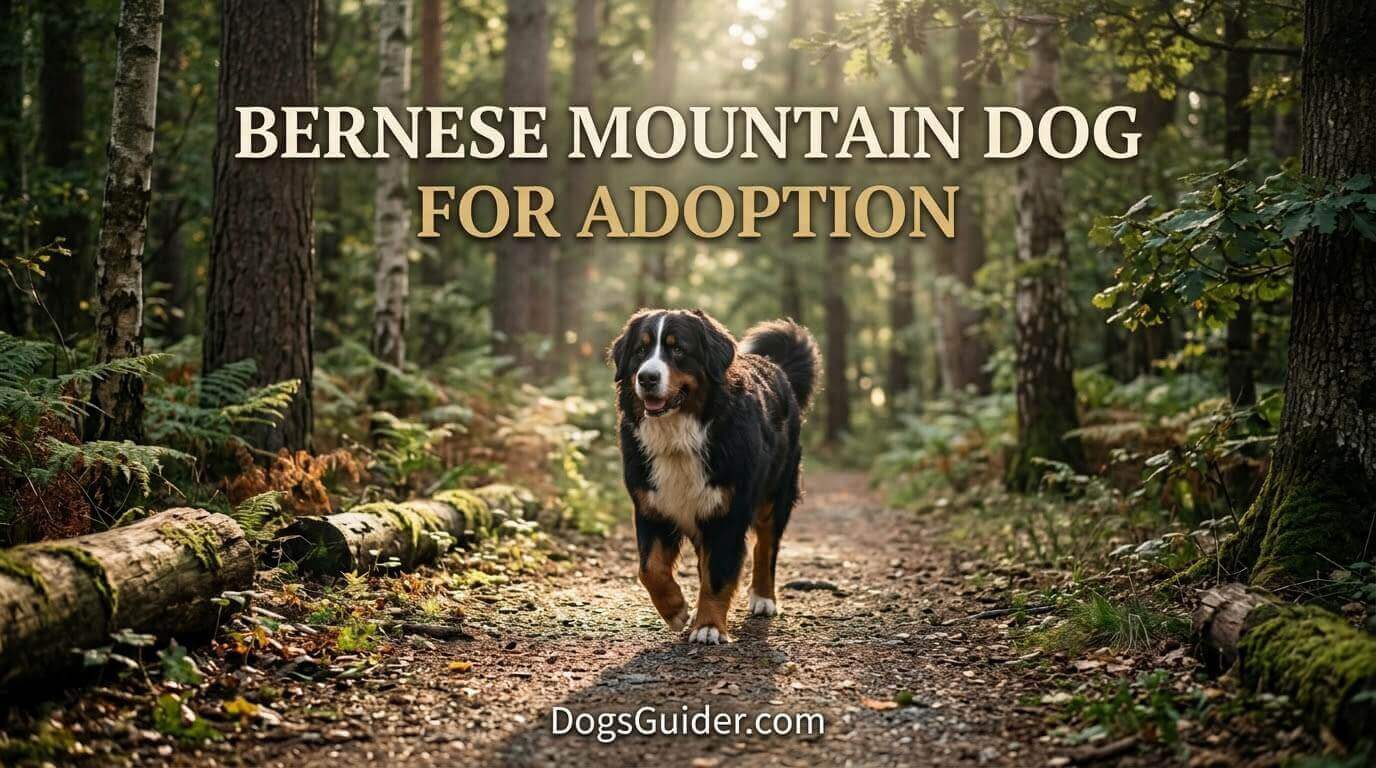 Bernese Mountain Dog For Adoption