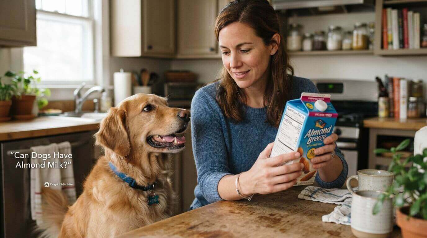 Can Dogs Have Almond Milk