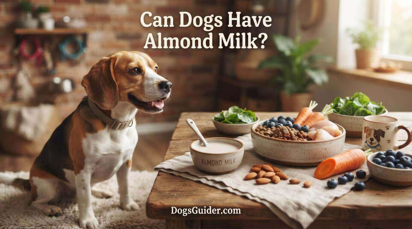 Can Dogs Have Almond Milk