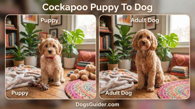Cockapoo Puppy to Dog