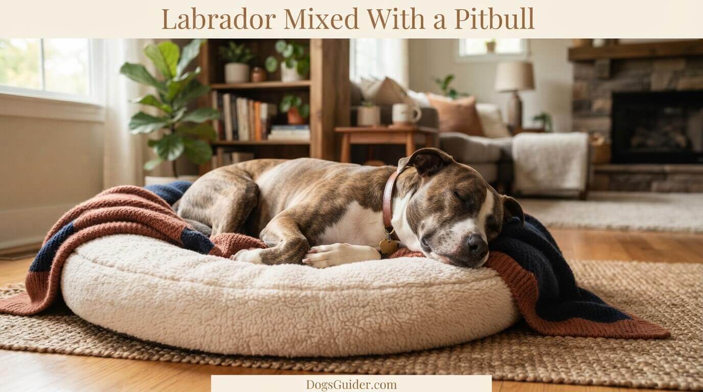Labrador Mixed With A Pitbull