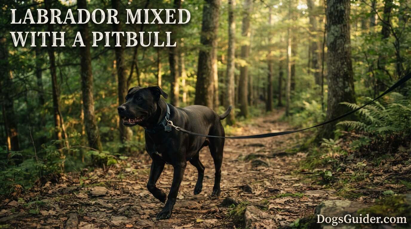 Labrador Mixed With A Pitbull