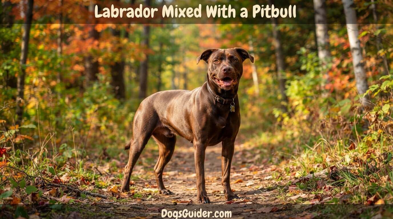 Labrador Mixed With A Pitbull