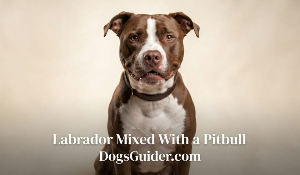 Labrador Mixed With A Pitbull