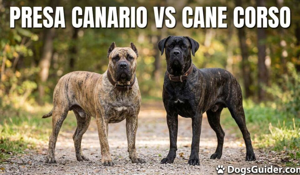 Presa Canario vs Cane Corso