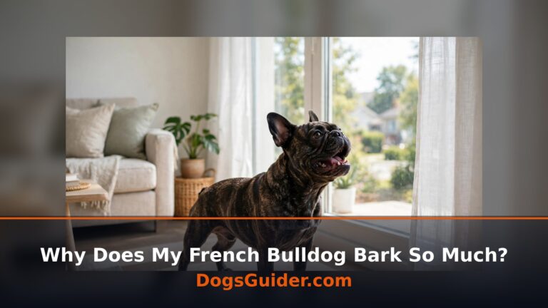 why does my french bulldog bark so much