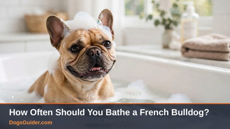 French Bulldog wrapped in a towel after a bath