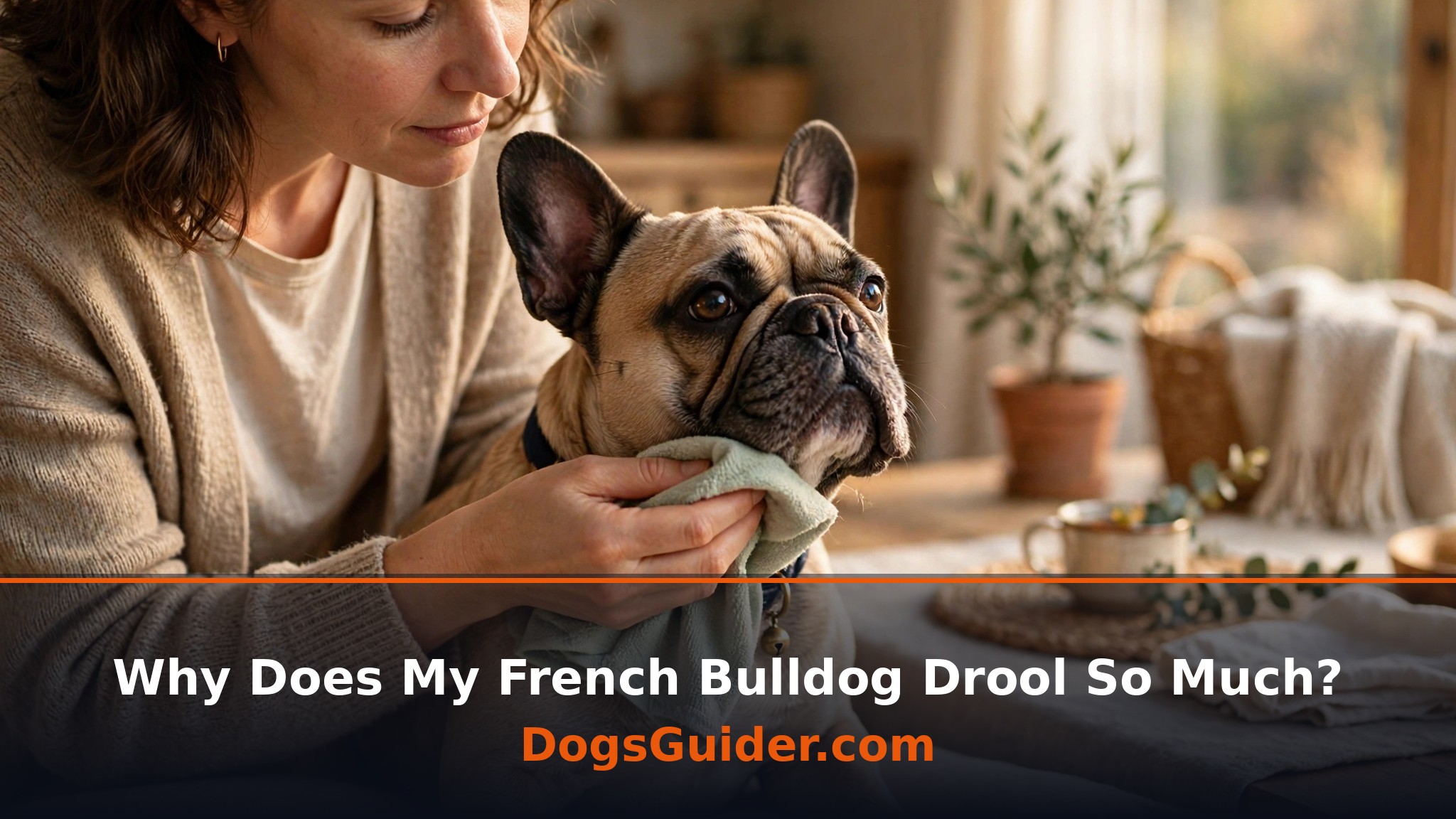 French Bulldog drool causes and red flags