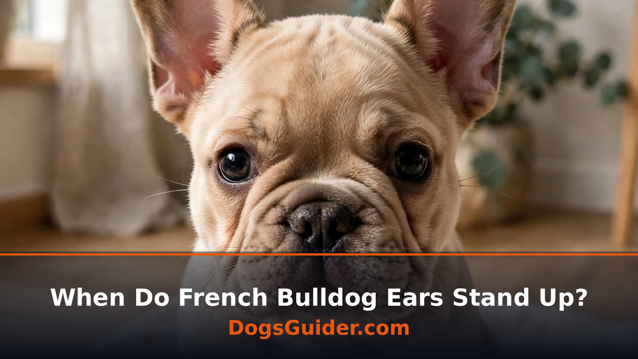 french bulldog puppy with upright bat ears looking at the camera