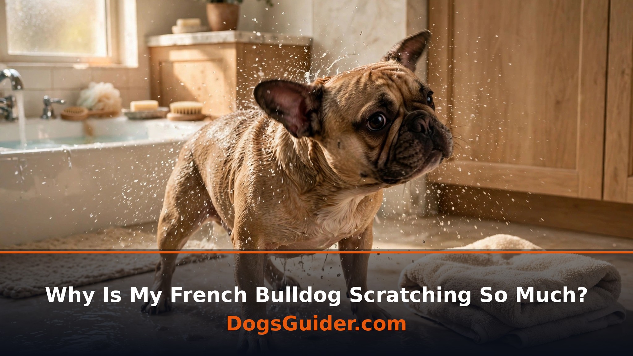 French Bulldog scratching causes and skin checks