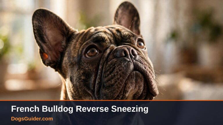 Close-up of a French Bulldog face