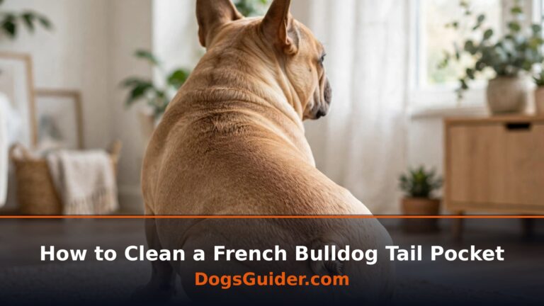 How to Clean a French Bulldog Tail Pocket Safely